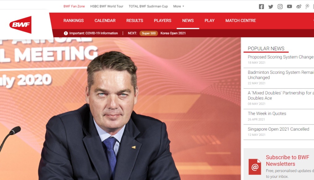 82. godišnja skupština BWF